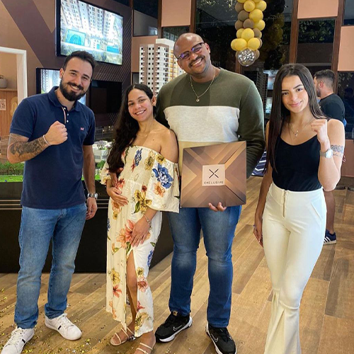 Clientes satisfeitos