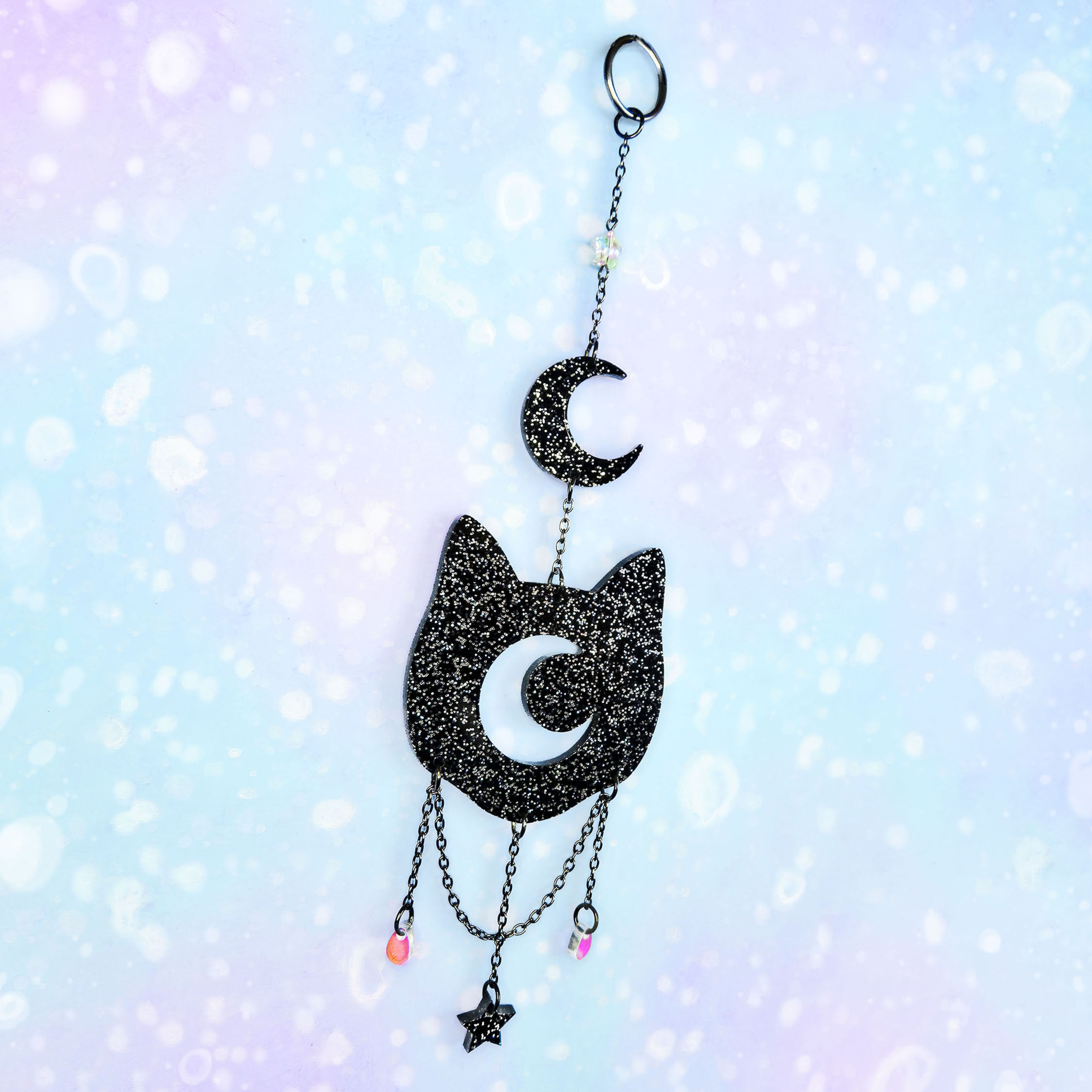Moon Cat Hanging Decoration