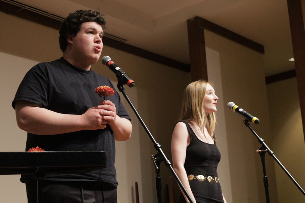 Zach Degen and Katie Maurin sing "Notice me Horton" from Seussical