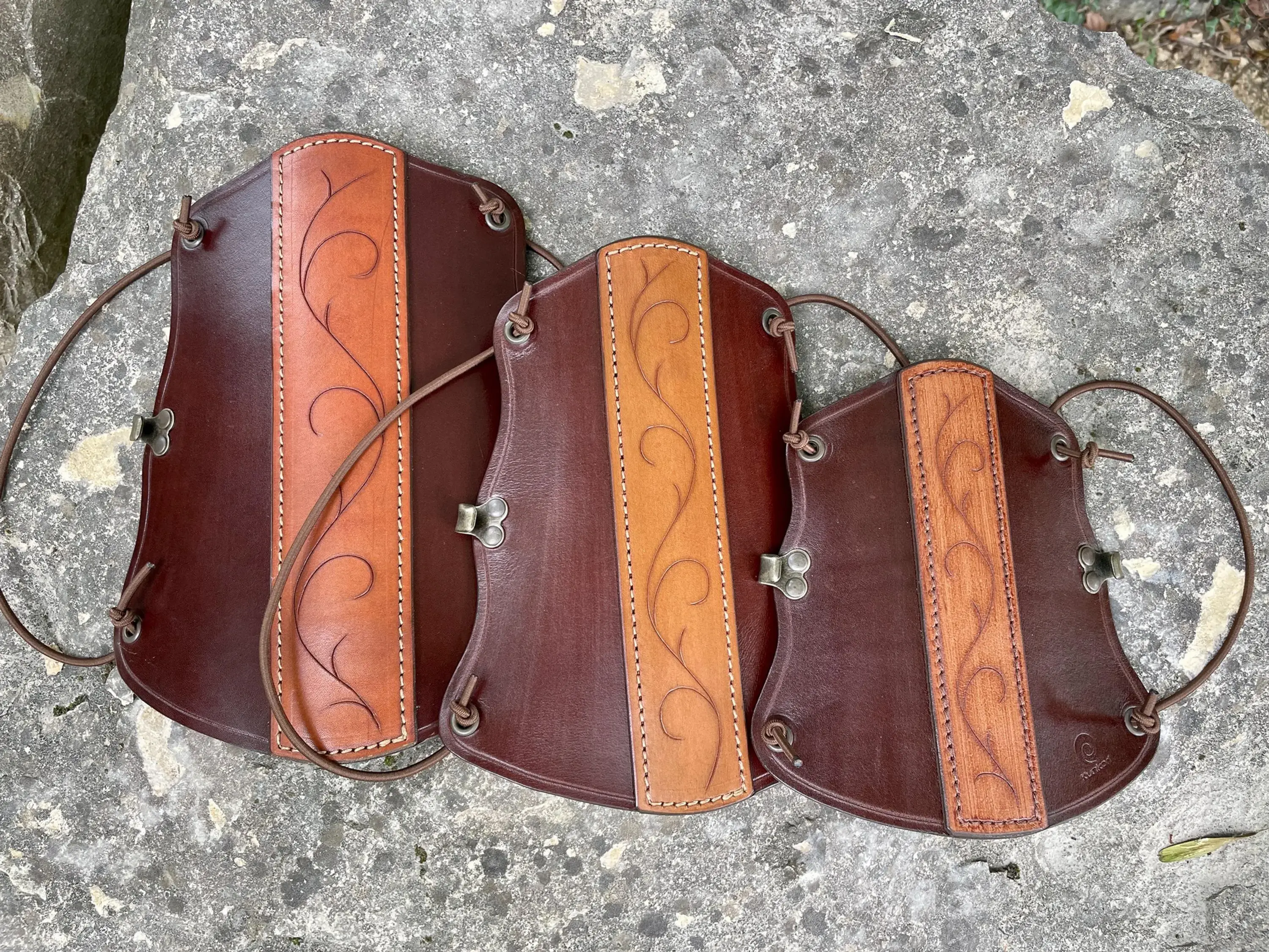 Armschutz aus Leder für Bogensport