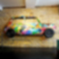 Agencement décoratif austin mini street art