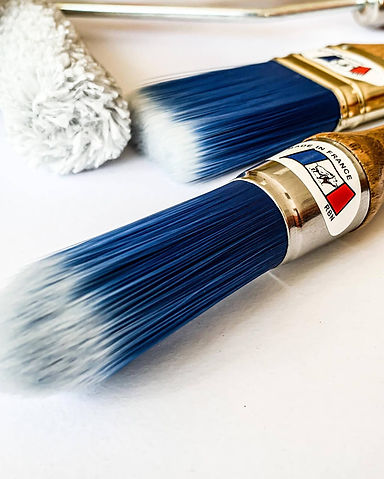 Brosse rechampir Bleu Polytop - Manufacture Brosses et Pinceaux