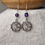 Miniature : Boucles d'oreilles Amethyste 