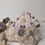 Miniature : Bracelet Amethyste, Quartz rose et Cristal de roche 