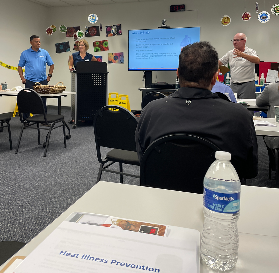 CSG-team-members-attend-maintex-heat-related-illness-training