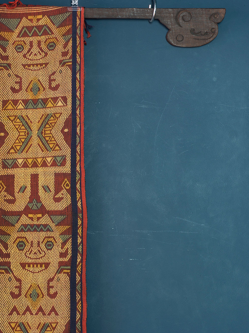 Thumbnail: A pair of Mid Century Sumba Pahikung Textiles