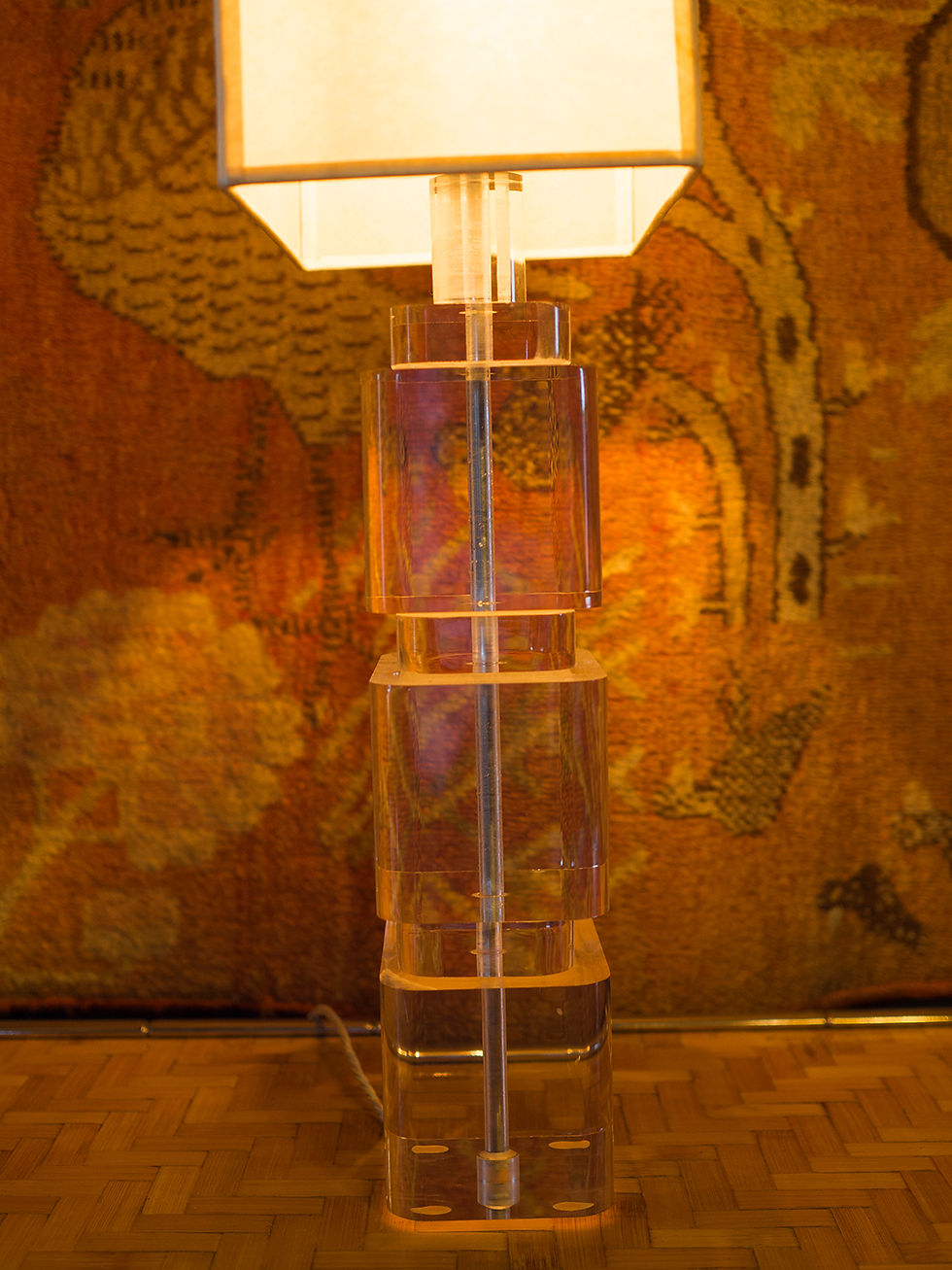 Thumbnail: Mid Century Italian Lucite Lamps