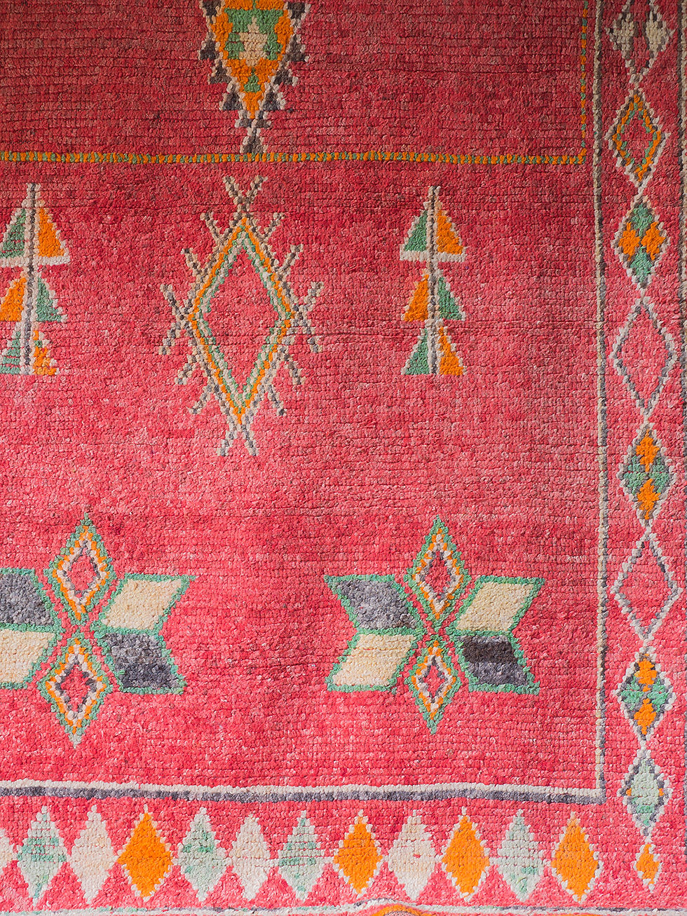 Thumbnail: Antique Pink Moroccan Berber Rug