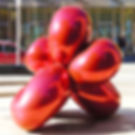Thumbnail: Balloon Flower Sculpture Jeff Koons Mirror Polished Stainless Steel Sculpture