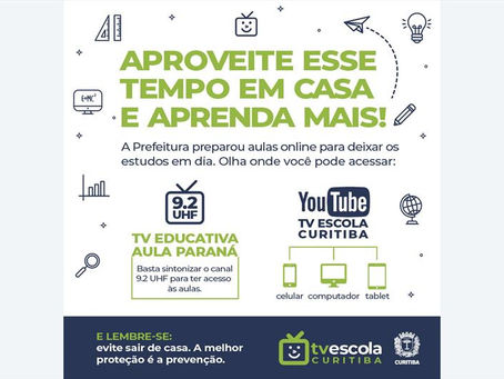 Aulas na rede municipal estão suspensas pelo menos até 2 de julho