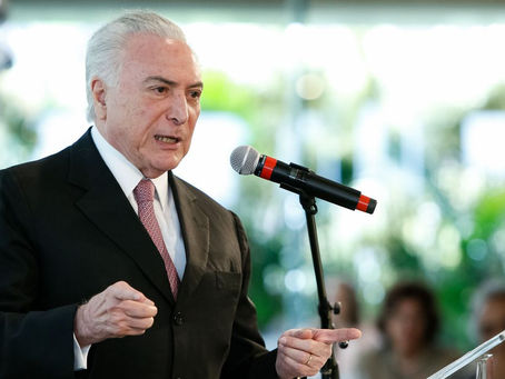 Justiça autoriza saída de Michel Temer do Brasil