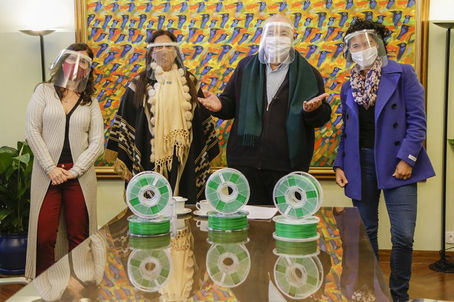 Doação do CAU ao FabLab garante produção de mais três mil máscaras