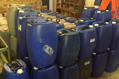 Depen produz 60 mil litros de produtos de limpeza por mês