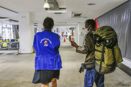 Atendimento social da FAS é ofertado durante as refeições