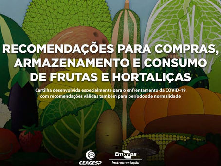 Cartilha orienta para compra e conservação de hortigranjeiros