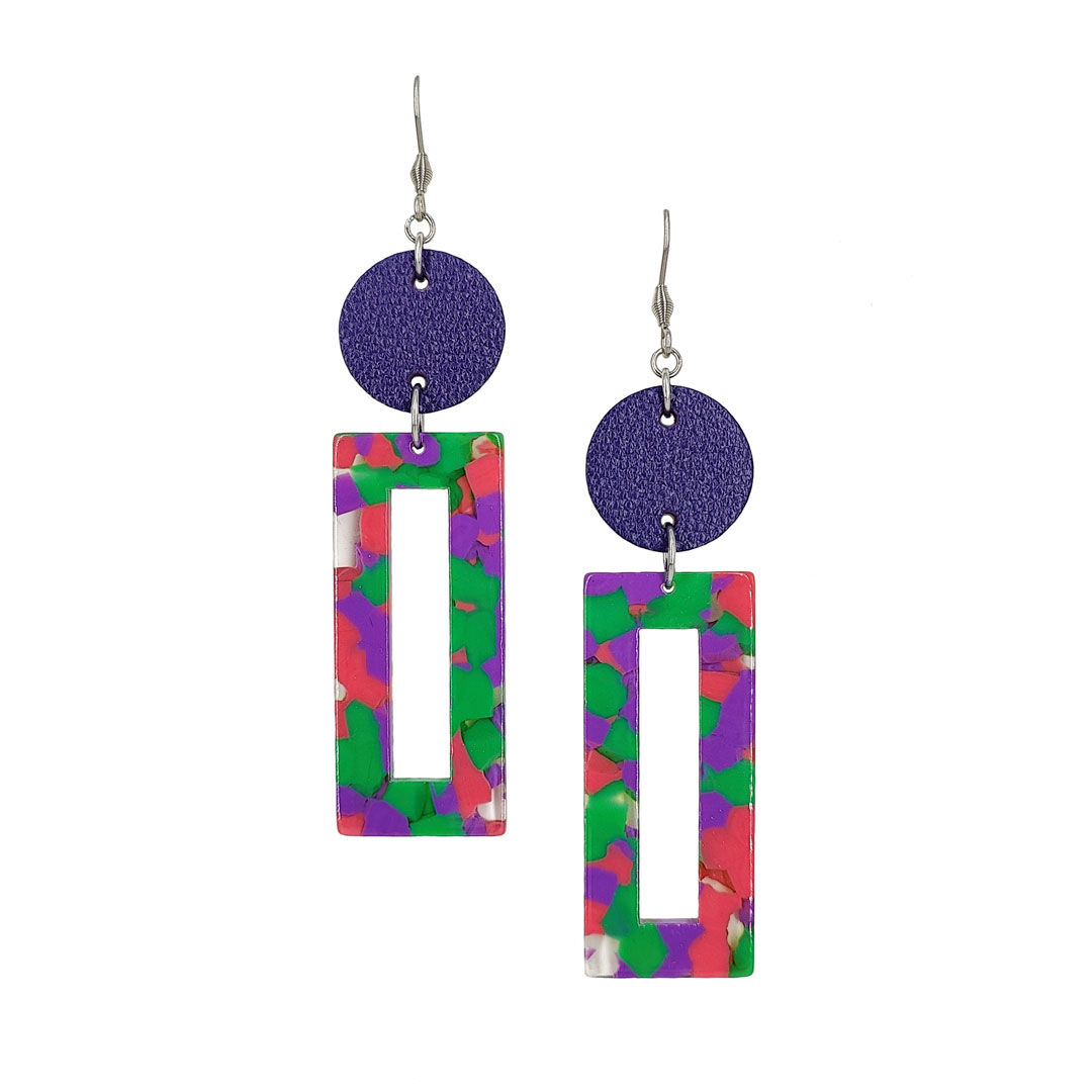 Suorakulmio korvakorut