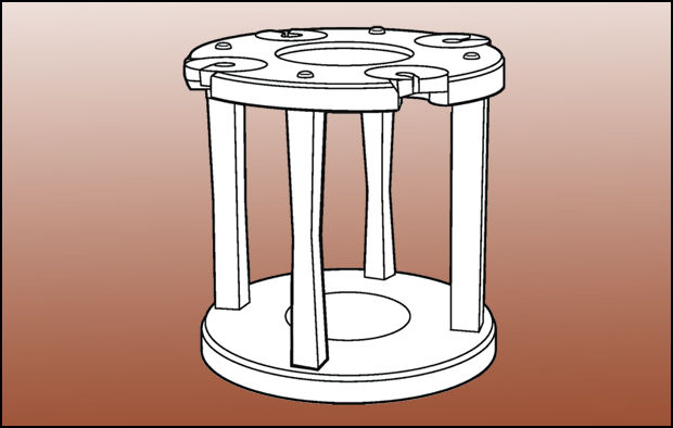 Thumbnail: #18 - Wine Glass & Bottle Caddy Plans