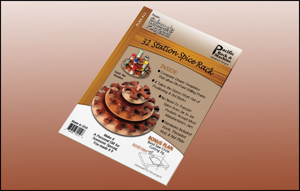 Thumbnail: #12 - 32 Station Spice Rack Plans