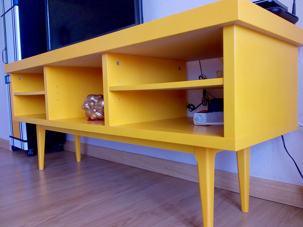 Thumbnail: Mueble tv amarillo