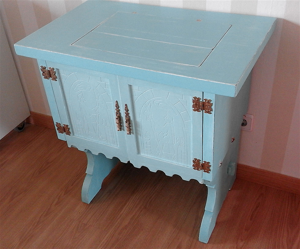 Mueble máquina coser