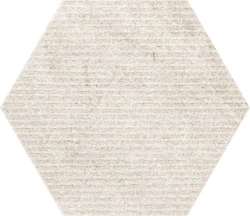 21X24 CARDOSTONE BEIGE LINES HEXAGON A