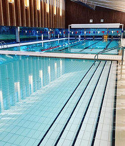 A picture of the Formby training pool with no one in it