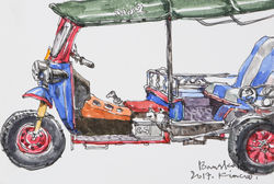 방콕 툭툭 | Tuk tuk in Bangkok, Thailand (2017)