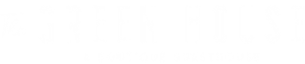 The Green House Guesthouse logo a Boutique hotel in eureka springs, Arkansas