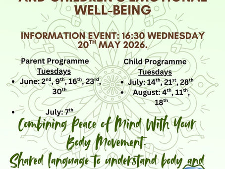 Mindful Yoga For Young Parent's and Young People's Emotional Health