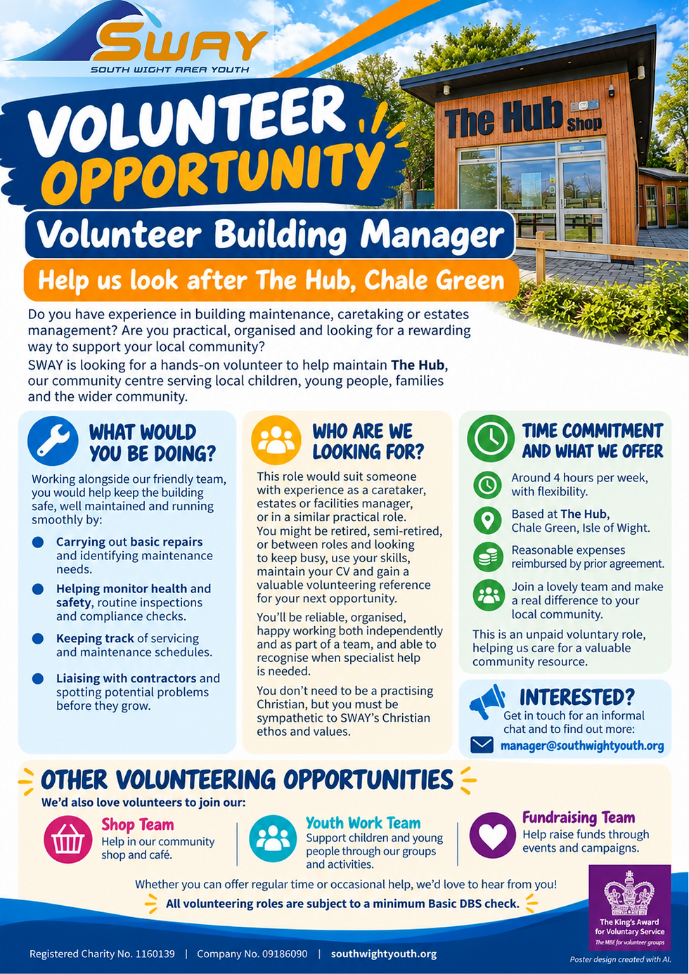 Volunteers Poster