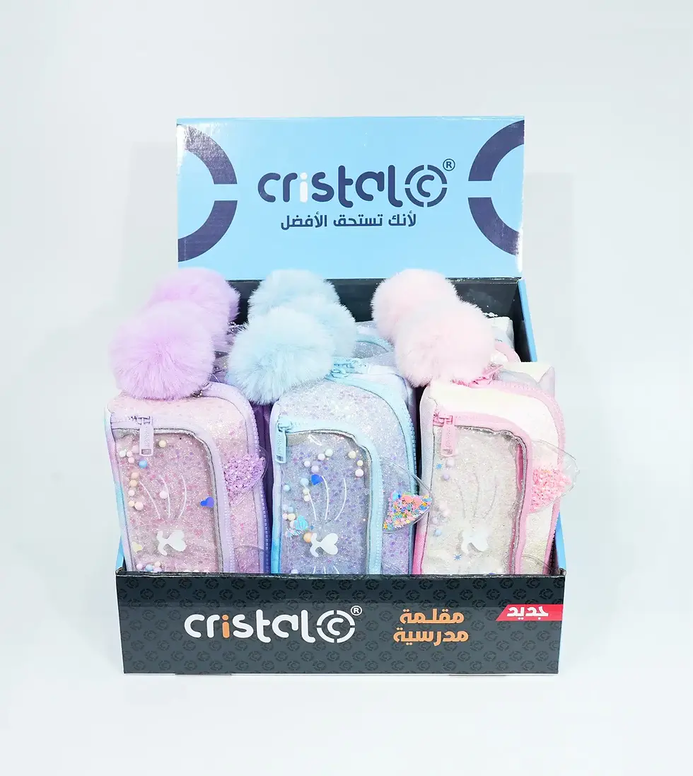 Miniature : TROUSSE CRISTAL SCOLAIRE COUL ASS CR-11038