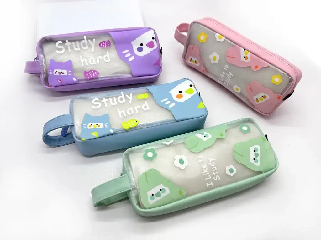 TROUSSE RECTANGULAIRE TRANSPARENTE POIGNE LATERAL CRISTAL CR-1735