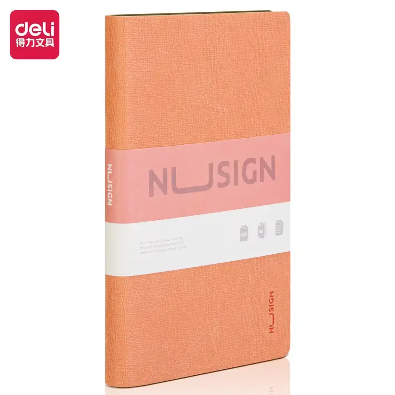 Miniature : NOTE BOOK SPIRAL NUSIGN (PP/A5/60 FEUILLE 80GR) DELI NS308