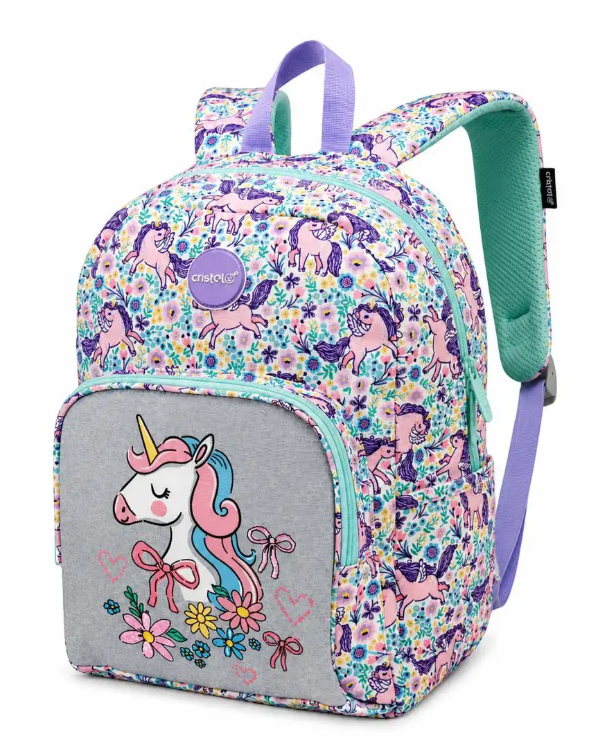 SAC A DOS COLLECTION 2026 DOUBLE POCHE FILLE CRISTAL CR-3710