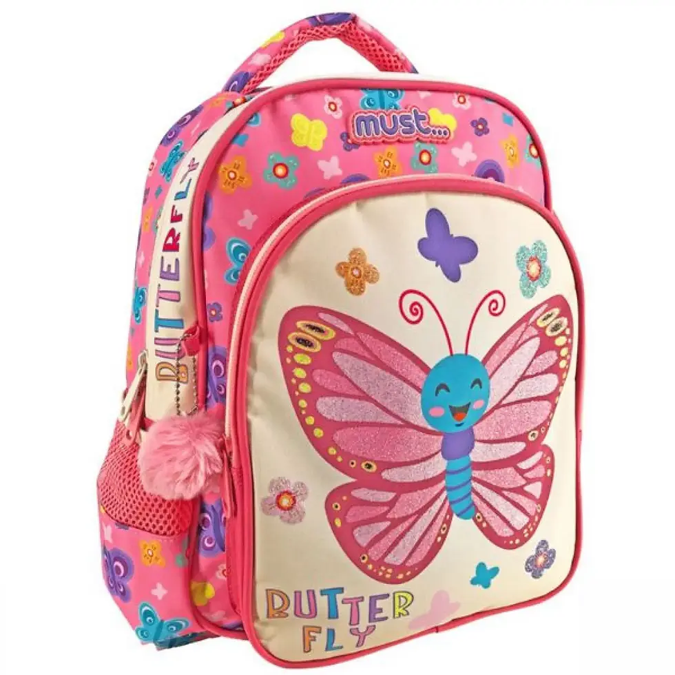 الصورة المصغرة: SAC A DOS MUST 27X10X31 2CASES BUTTERFLY 585509