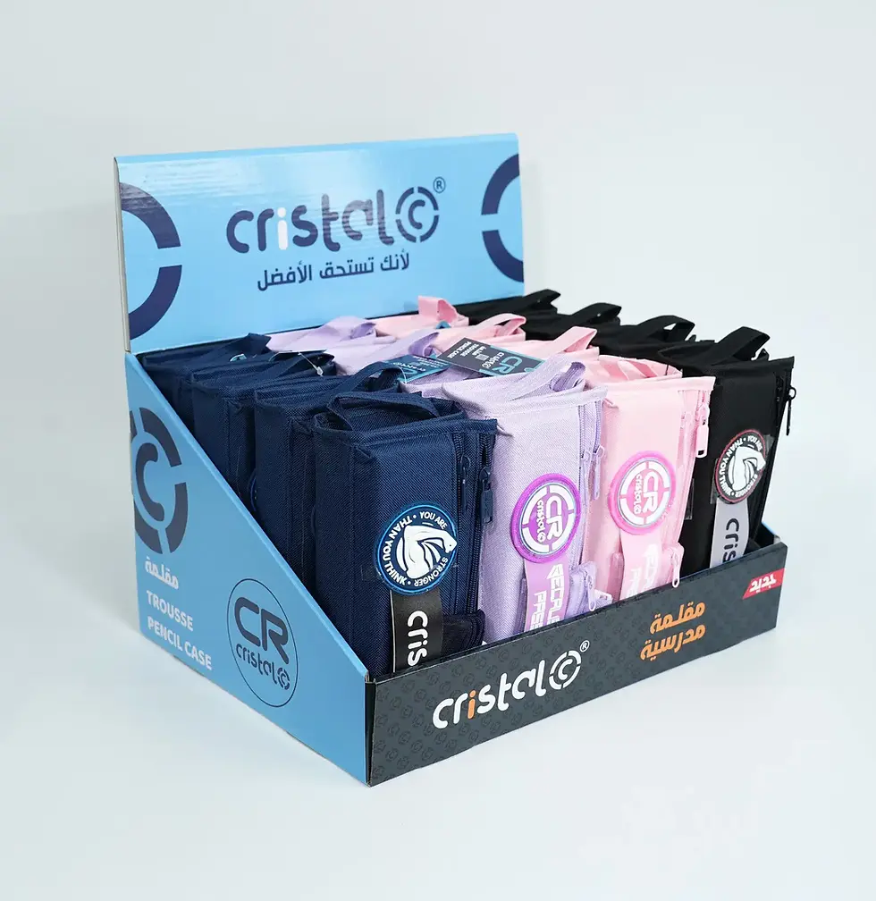 الصورة المصغرة: TROUSSE CRISTAL SCOLAIRE COUL ASS CR-11039