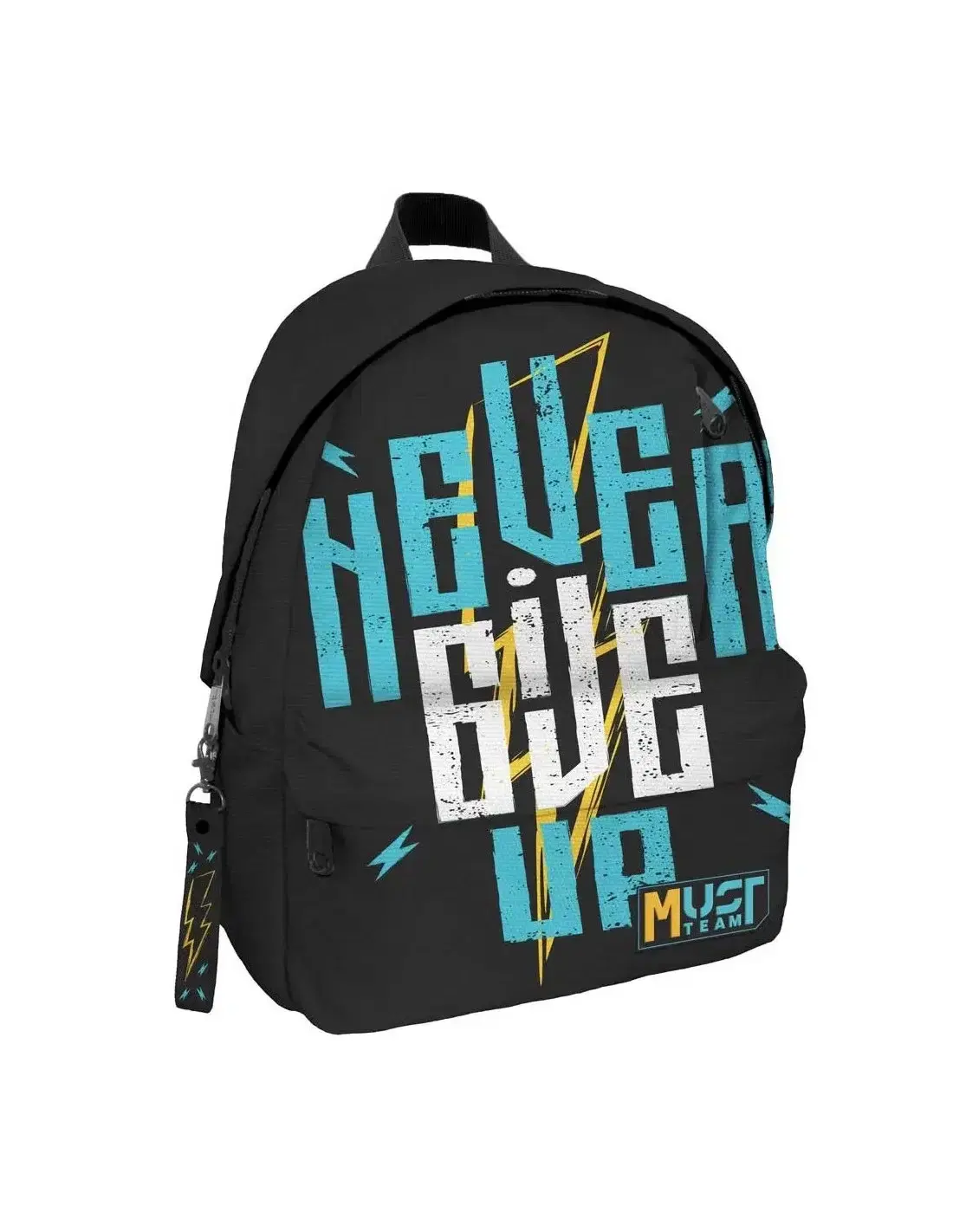 SAC A DOS MUST INSPIRATION 32X17X42 4CASES NEVER GIVE UP 585795