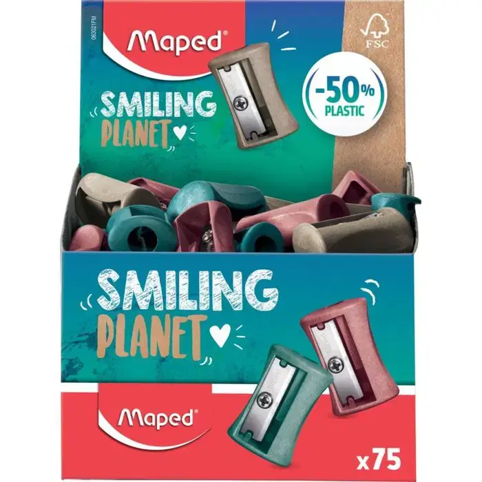 الصورة المصغرة: TAILLE CRAYON VIVO 1T SMILINGPLANET FSC MIX MAPED 063021