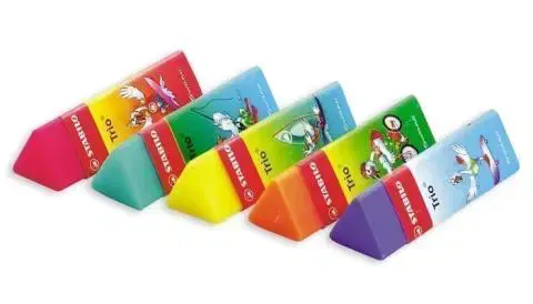 GOMME TRIO 1199 COULEUR POT 90 PCS STABILO 119990