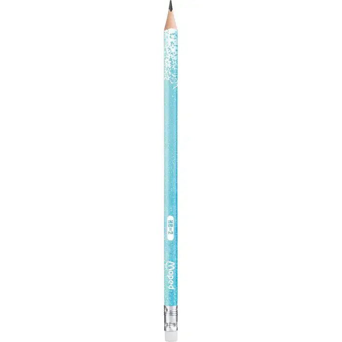 الصورة المصغرة: CRAYON GRAPH PLAS GLITTERDECO HB GOM POT*72 MAPED 851805