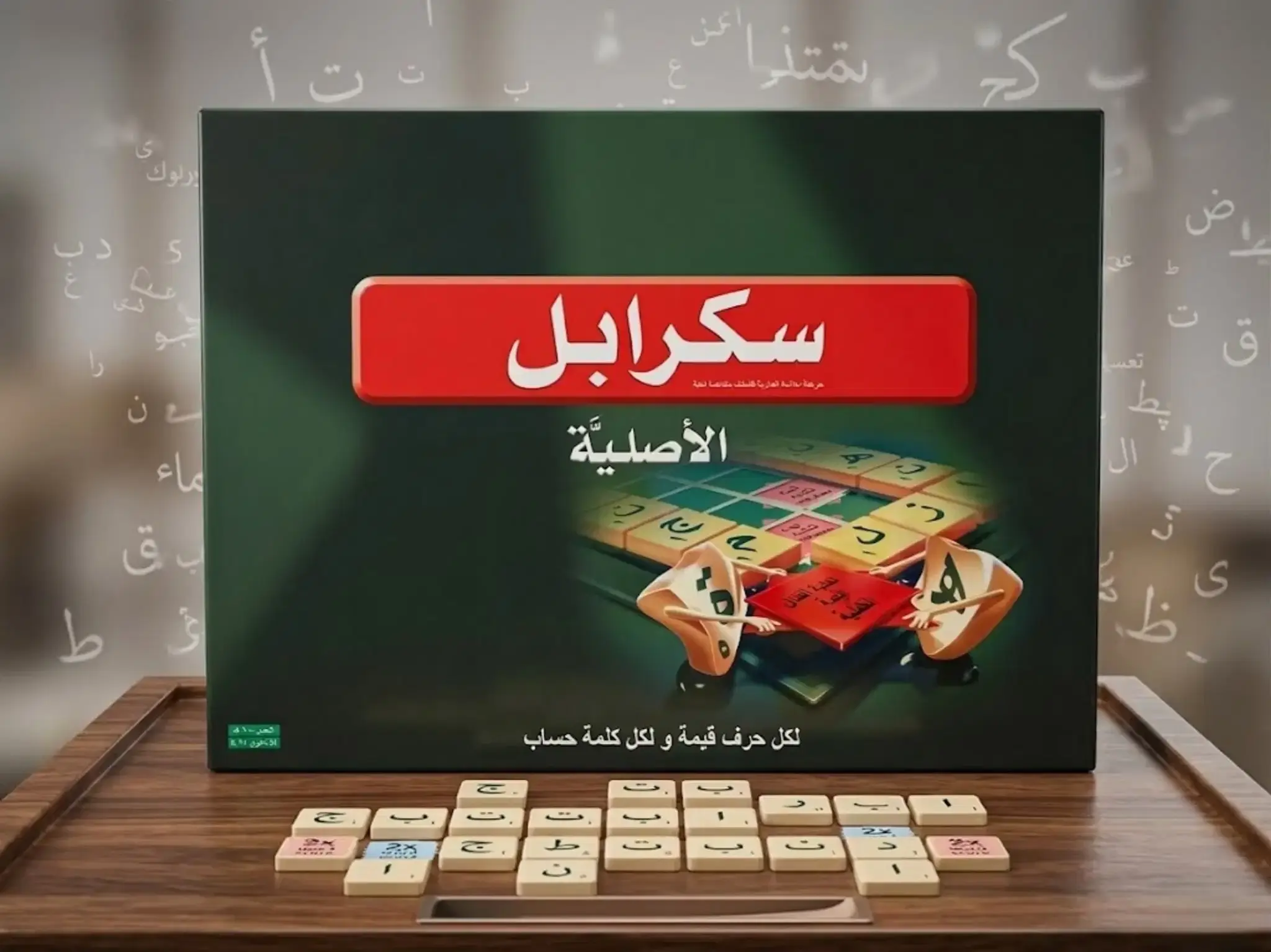 SCRABBLE EN ARABE REF 0137A-1