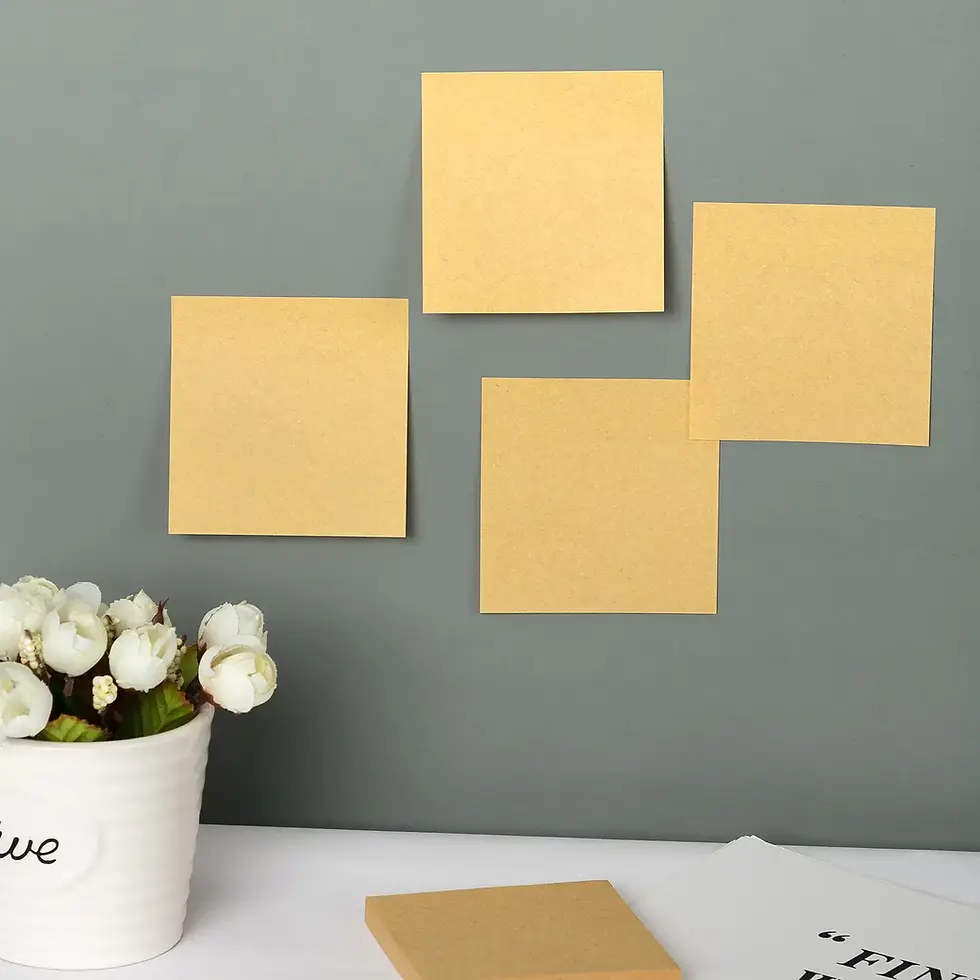 Miniature : POST IT KRAFT NEON DELI EA03893
