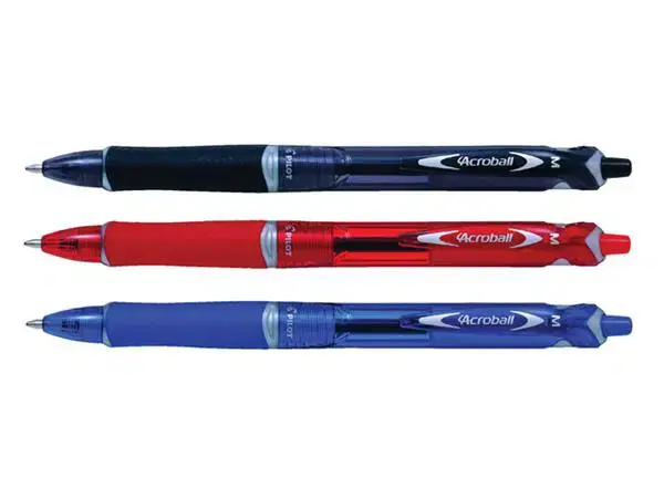 PILOTE STYLO ACROBALL CLIP PC BLEU