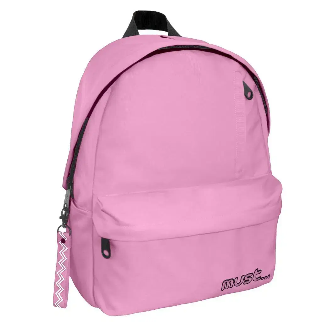 SAC À DOS MUST MONOCHROME PLUS 3 COMP RPET MUST ROSE CLAIRE 584183