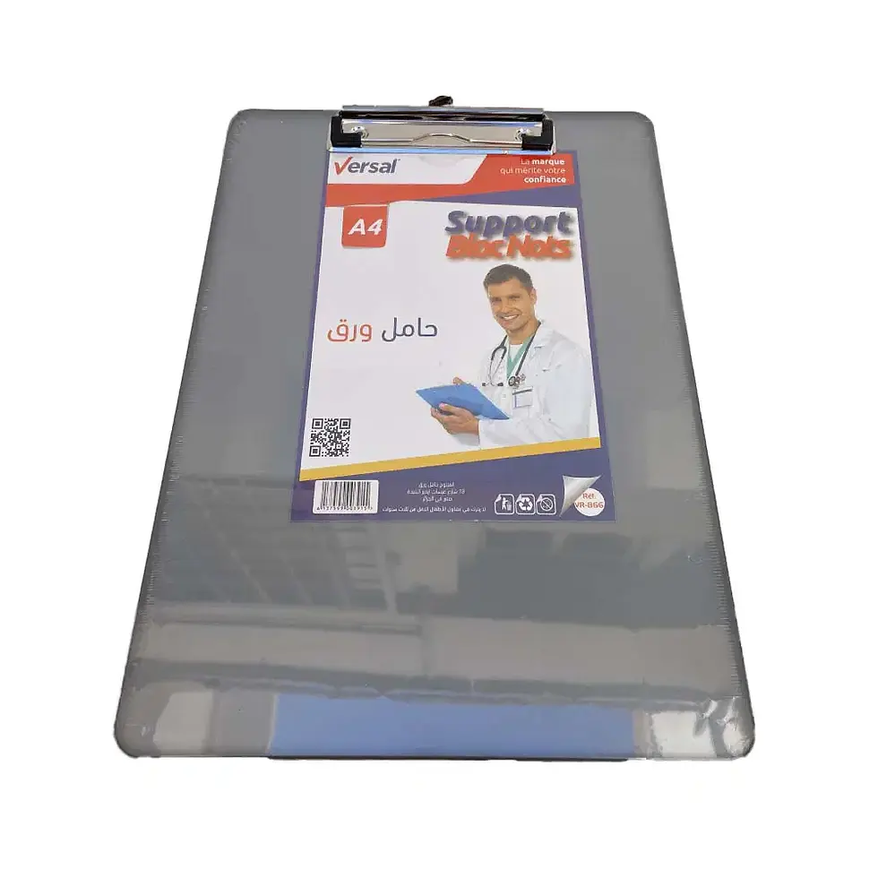 الصورة المصغرة: SUPPORT BLOC NOTE A4 PVC VERSAL VR-866 6137599003915