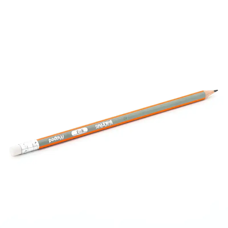 CRAYON MAPED NOIR BLACK'PEPS EN BOUT GOMME H