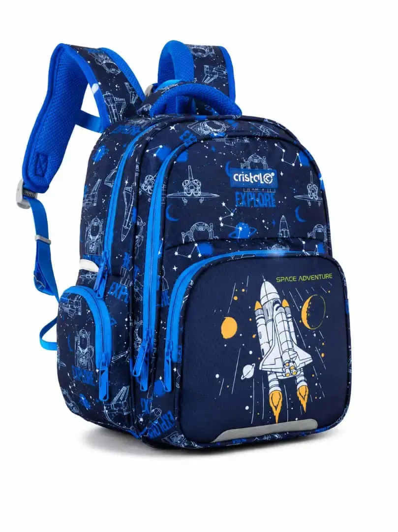 SAC A DOS SCOLAIRE CRISTAL CR-5207