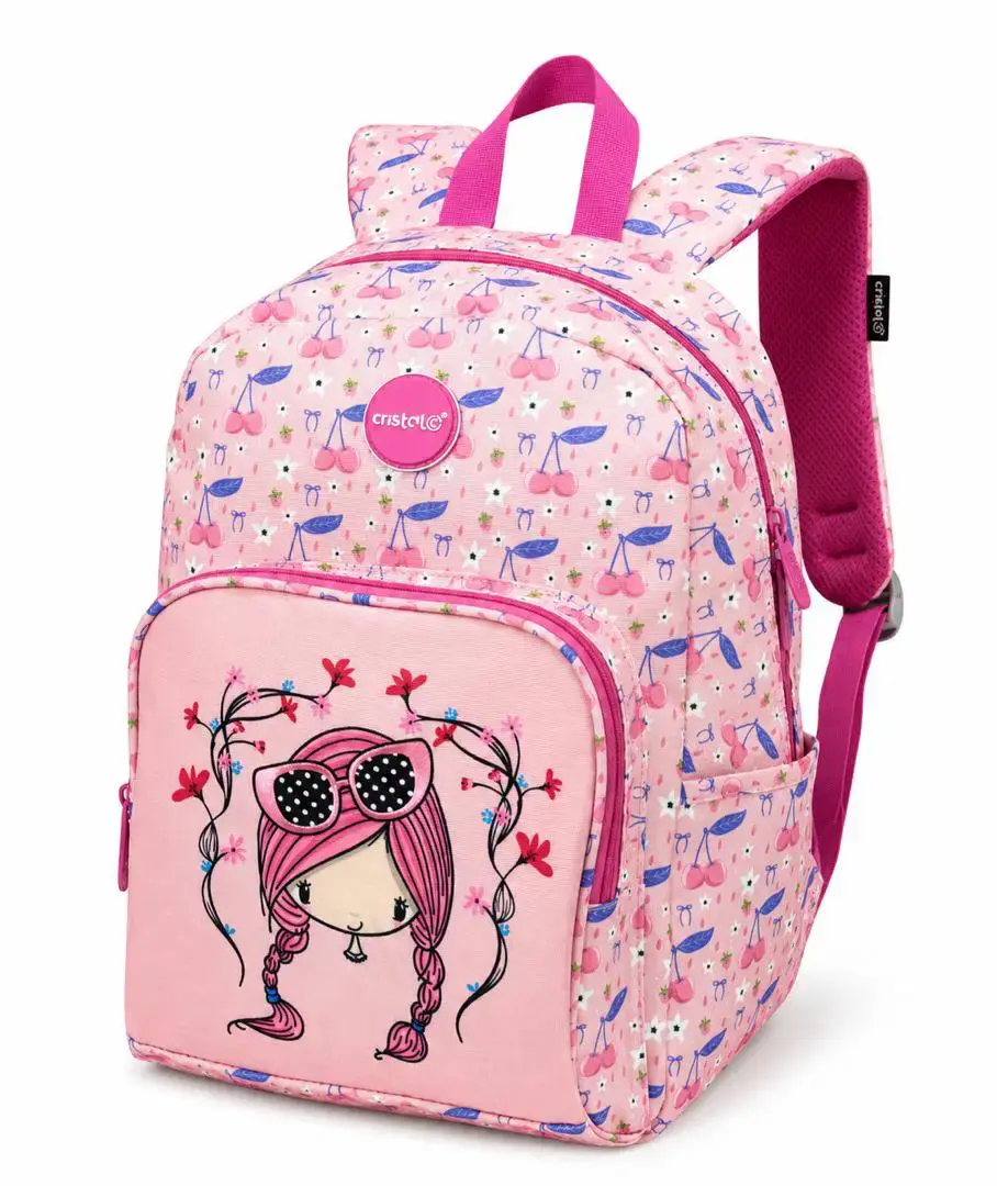 SAC A DOS COLLECTION 2026 DOUBLE POCHE FILLE CRISTAL CR-3710