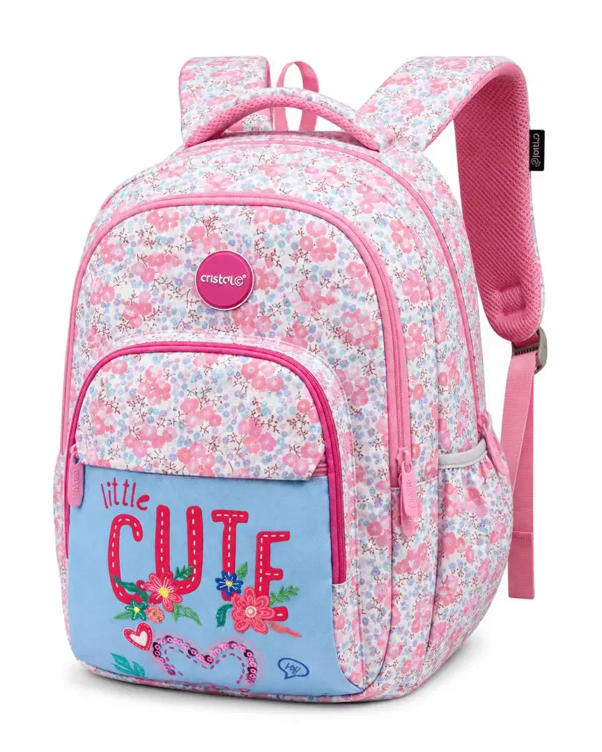 SAC A DOS COLLECTION 2026 TRIPLE POCHE FILLE CRISTAL CR-3610