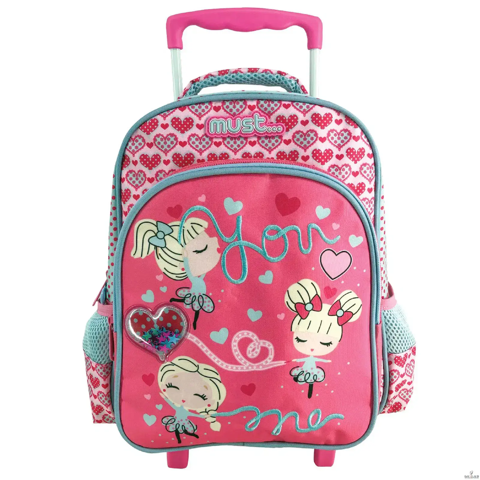 TROLLEY BAG 27X10X31 2CASES MUST YOU LOVE ME 585790